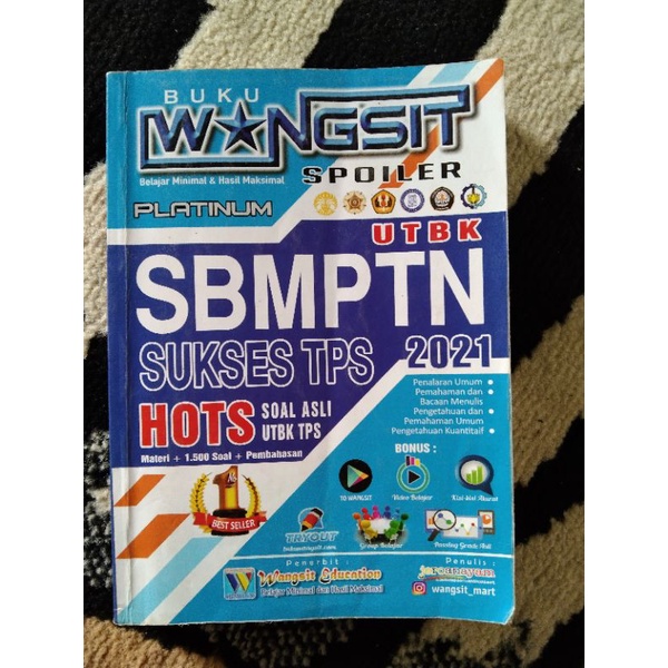 

Preloved buku SBMPTN wangsit tps [ Platinum ]