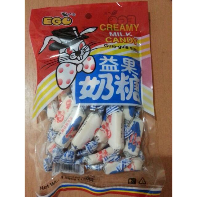 

EGO CREAMY MILK CANDY 130 GRAM