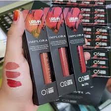 IMPLORA - 1 Box / 1 LUSIN LIPSTIK IMPLORA / LIPCREAM IMPLORA GROSIR starcosmetic
