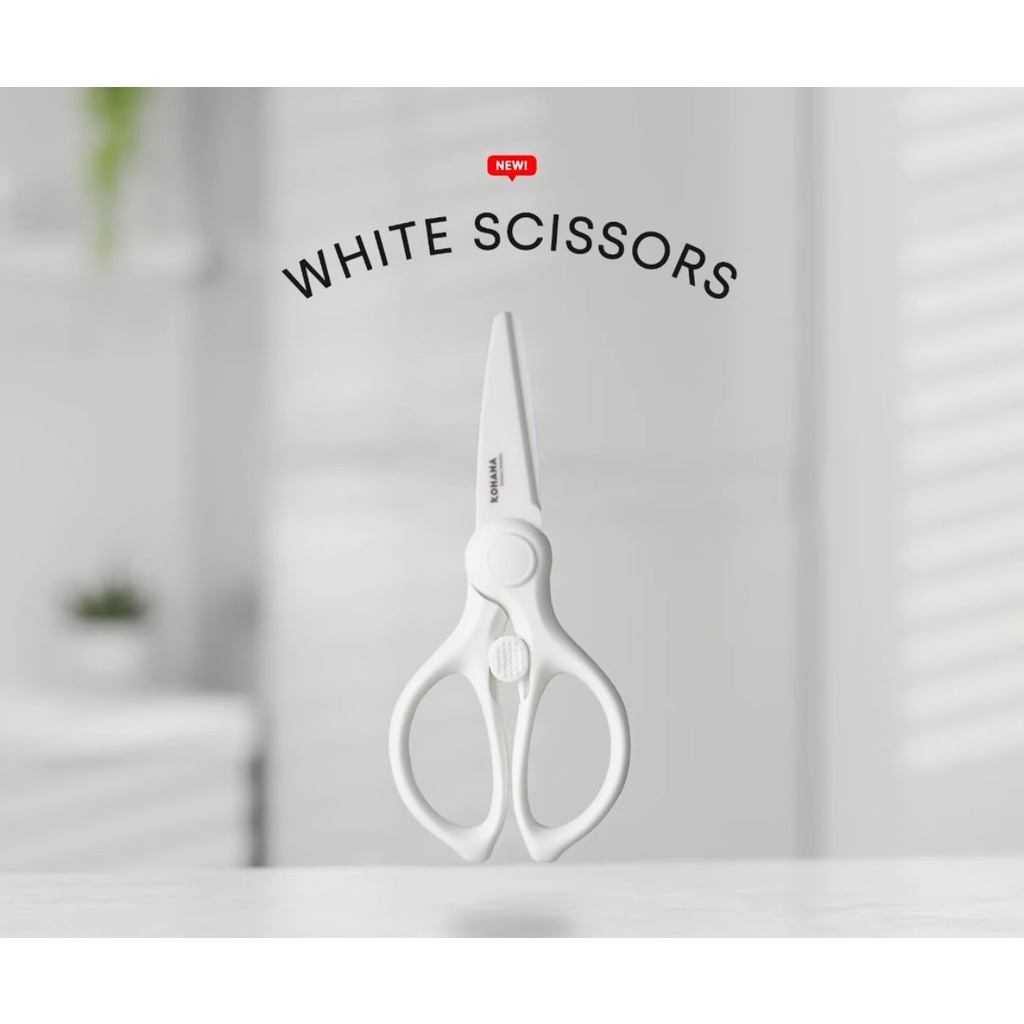 Kohana Ceramic Scissors White