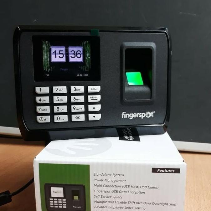 Buruan Serbu] Mesin Absensi Finger Print/Sidik Jari Fingerspot Revo 180B