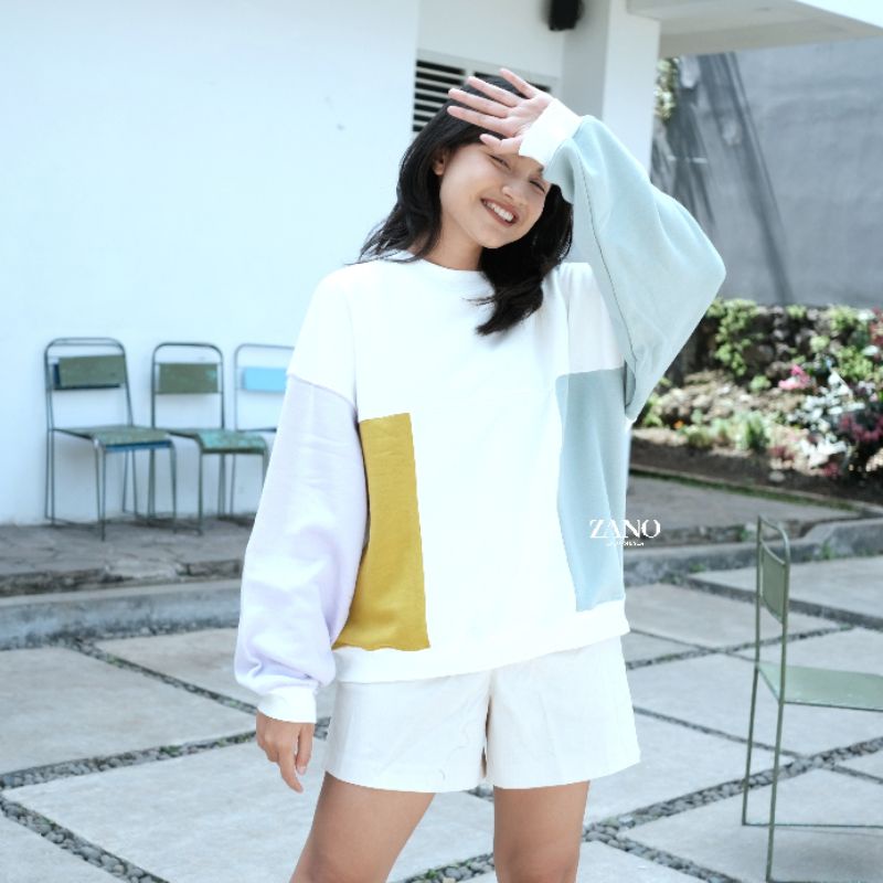 ZANO BASICS Sweater Jumbo Comby