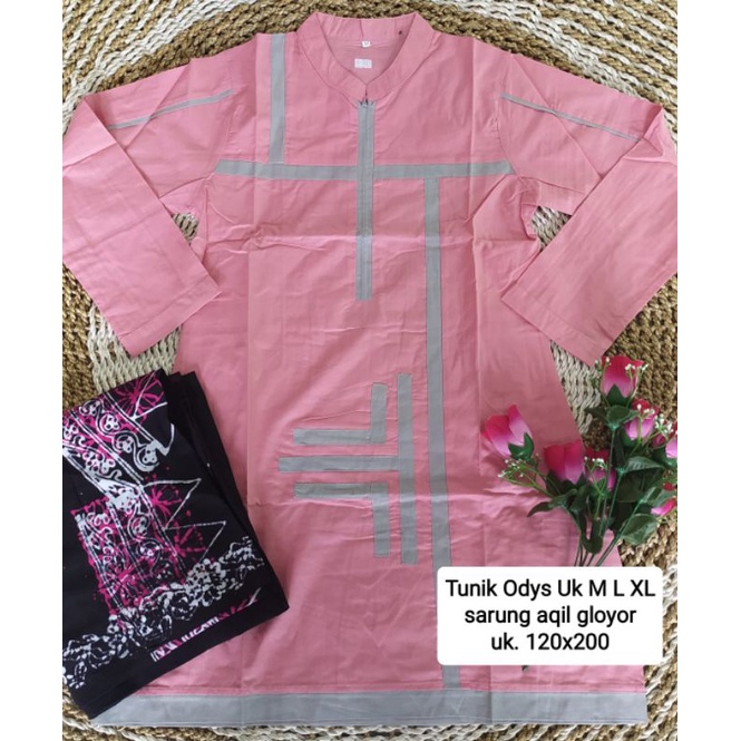 (bisa cod) SET SANTRIWATI TUNIK CANTIK SARUNG AQIL DAN VOAL POLOS