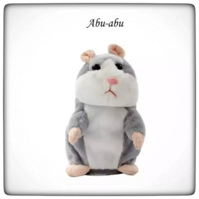 Boneka Hamster Bisa Bicara Talking Hamster Mainan Anak Bayi Dan Bisa Buat Kado Ulang Tahun