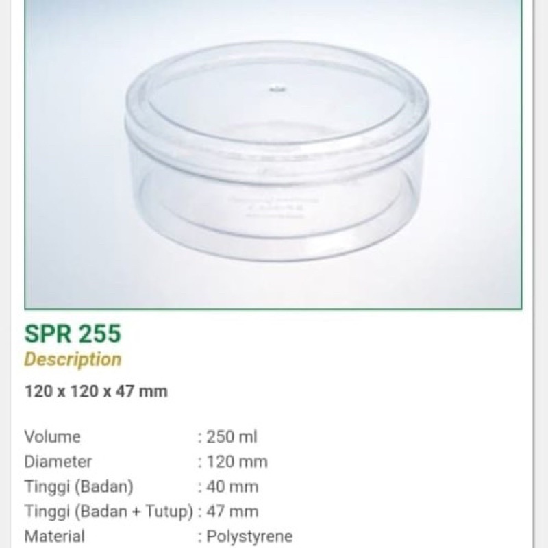 Toples panen raya 250gr SPR 255 Stoples panen raya ¼kg