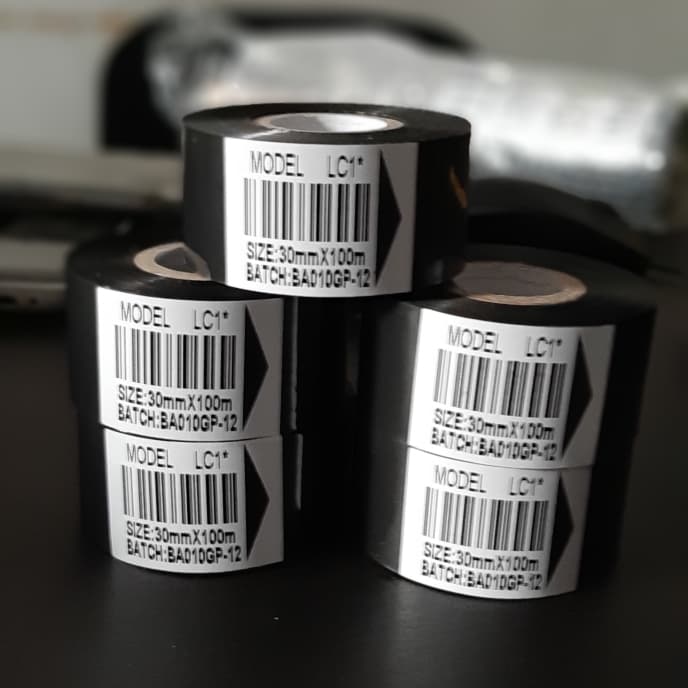 

5vtdx7 Pita Ribbon Expiredate Hp241,Hp351, Hp241B Ukuran 30Mm X 100M Z204Vdrx