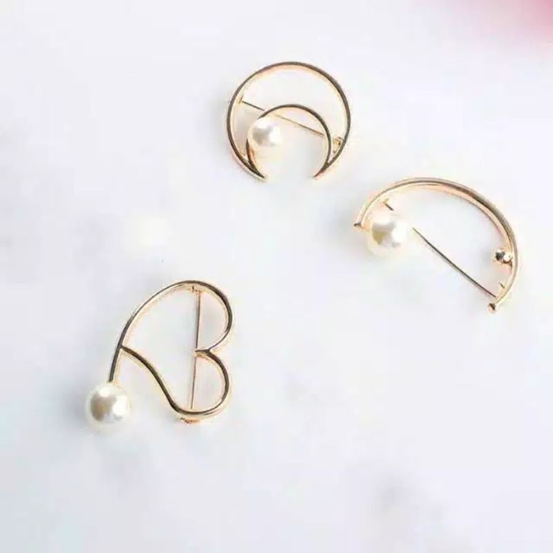 Bros Love / Bros Bulan / Bros Moon / Bros Jilbab / Bros Wanita / Bros Gold / Bros Hijab / Brooch VO