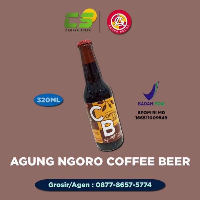 

COFFEE BEER / KARTON /KRAT 1 DUS 24 BOTOL x 320 ml AGUNG NGORO ORI | Minuman