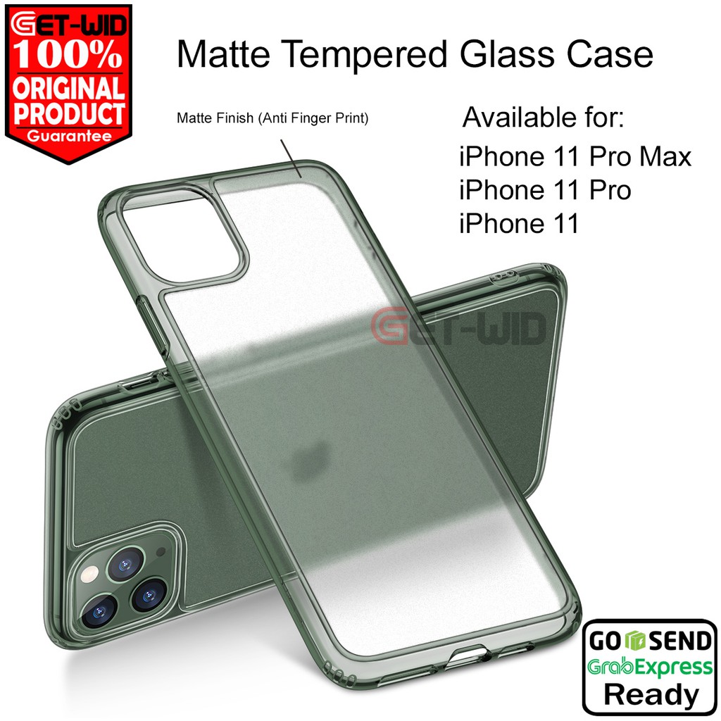 Case iPhone 11 - 11 Pro Max - 11 Pro ESR Matte Tempered Glass Casing