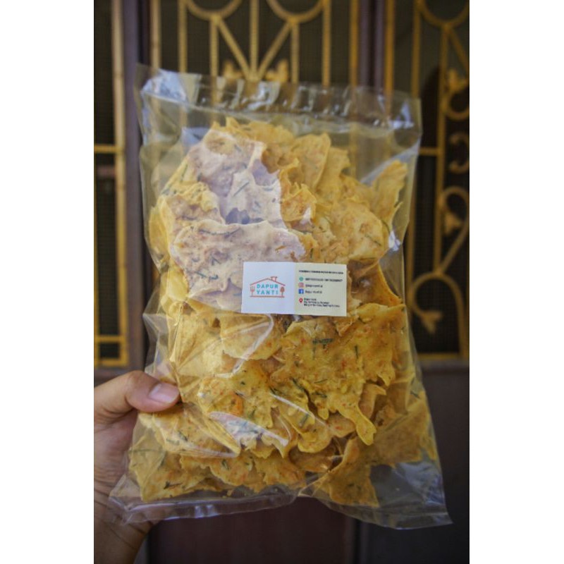 

Peyek udang kecepe 1Kg