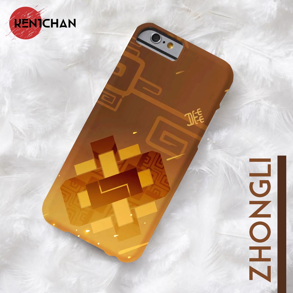 Phone Case Custom ZHONGLI Namecard Genshin Impact