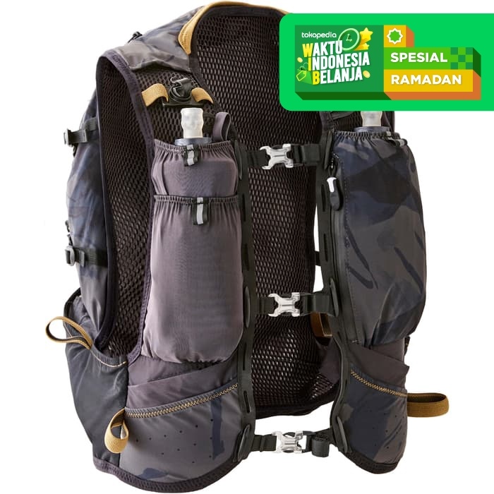 Kalenji Vest ultratrail bag 15L black bronze Decathlon - 8488290 - XL