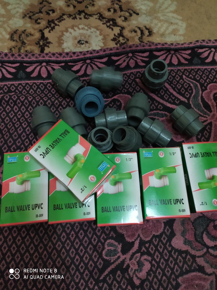 Ballvalve Pvc Igm Putih 1/2