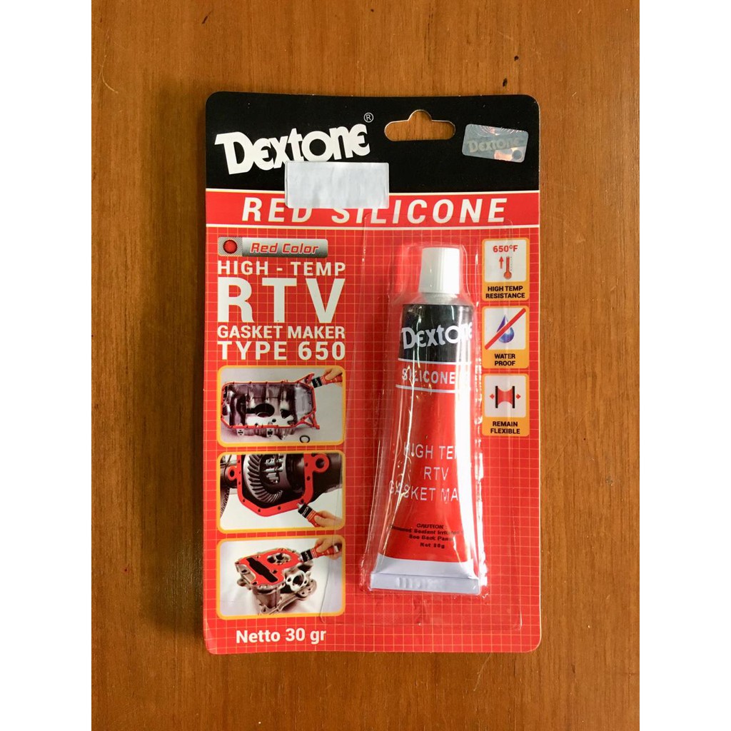 

Sealant 30 gr - MERAH / Lem Kaca 30 gram - RED / Silicone / Lem Aluminium / Gasket