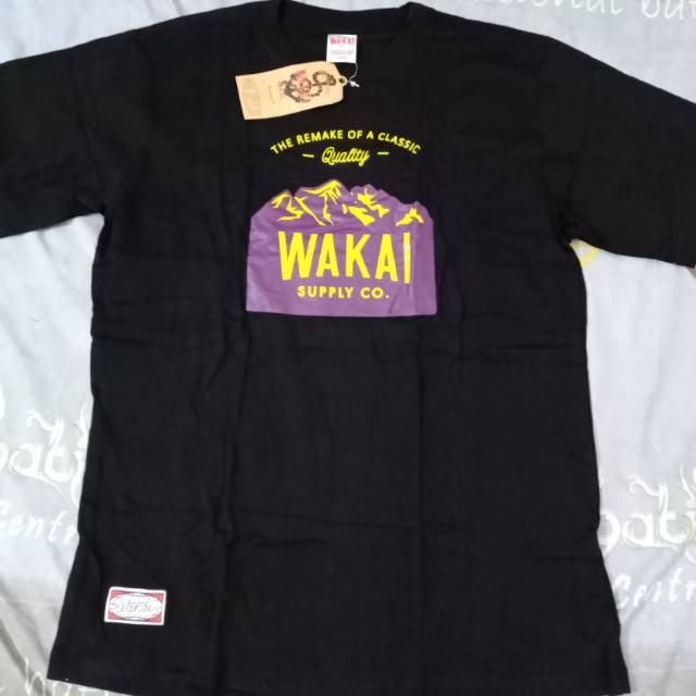 Kaos pria Wakai L original