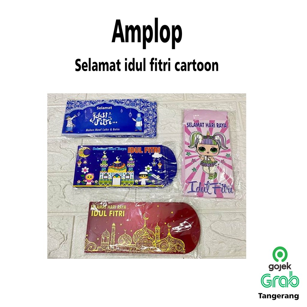 

amplop lebaran tulisan selamat idul fitri