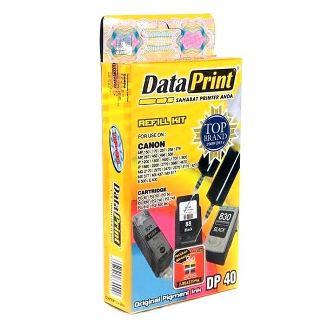 

Refill Tinta Suntik Data Print Canon Dp 40 Black Universal