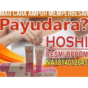 Marishkashop Hoshi Breast Cream / Cream Hoshi - Ori = Palsu Bayar 3 X Lipat