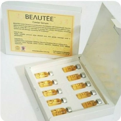 BEAUTEE CAVIAR SERUM 10 BTL/ SERUM WHITENING &amp; ANTI AGING/ SERUM WAJAH ANTI AGING