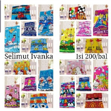 3 SELIMUT 90RB (MERK IVANCA ISI 200 KOLIAN 24RB)