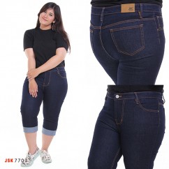 CELANA JEANS 7/8 BIG SIZE JSK 7701size 27-42
