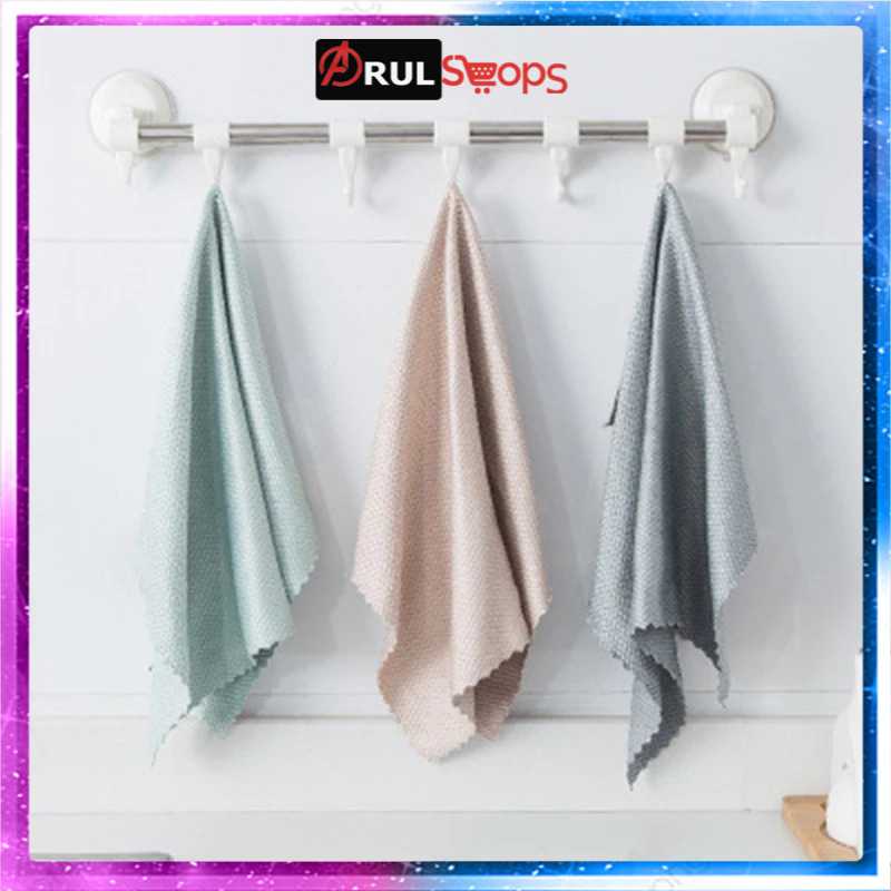 ARS - Strongwell Kain Lap Dapur Microfiber Cleaning Cloth 3 PCS - J8257