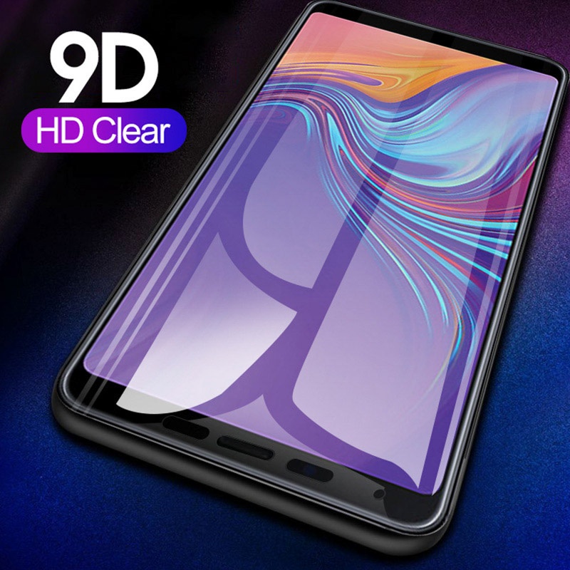 Tempered Glass 9D Pelindung Layar OPPO Reno 2 5 Lite 2Z 5K 5F 5A 6Z 7 A Z 6 4Z 4 SE 4F 4 Lite 2Z F3 F7 F9 Pro F11 F15 F19 Plus