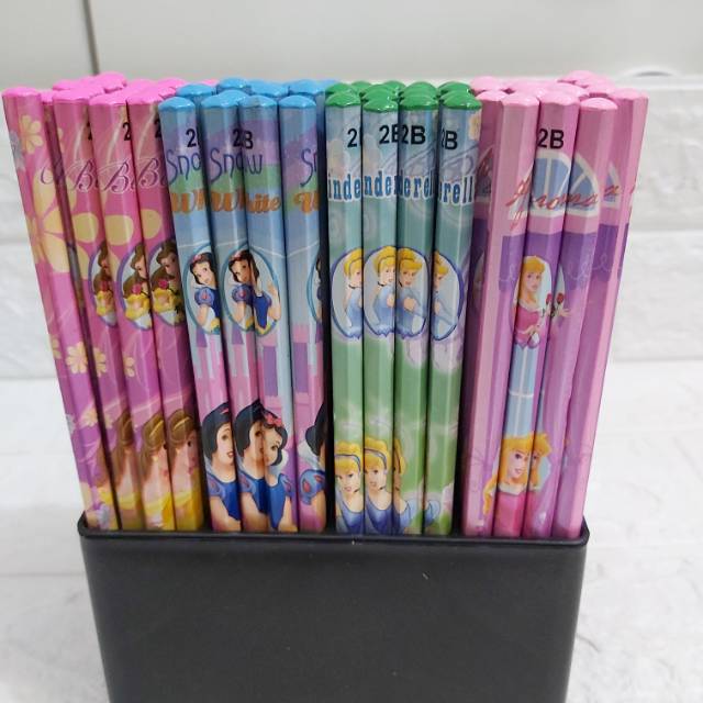 

Pensil 2B karakter satuan