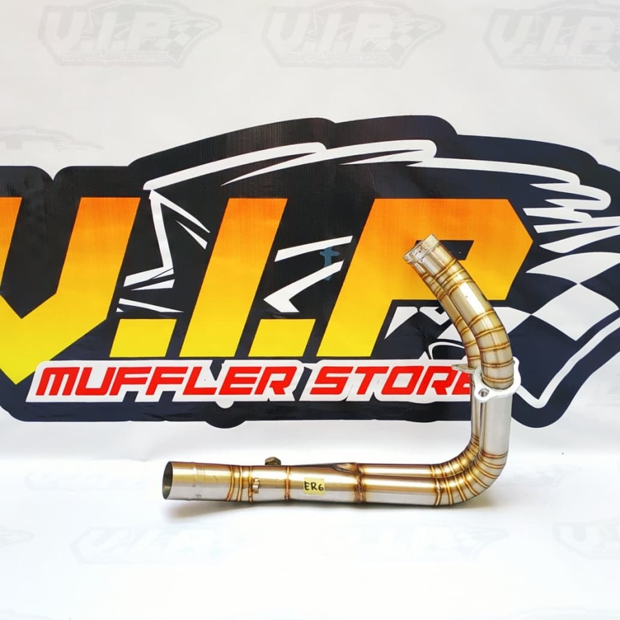 Leher Knalpot Racing KAWASAKI ER 6 - ER 6N Full Stainless