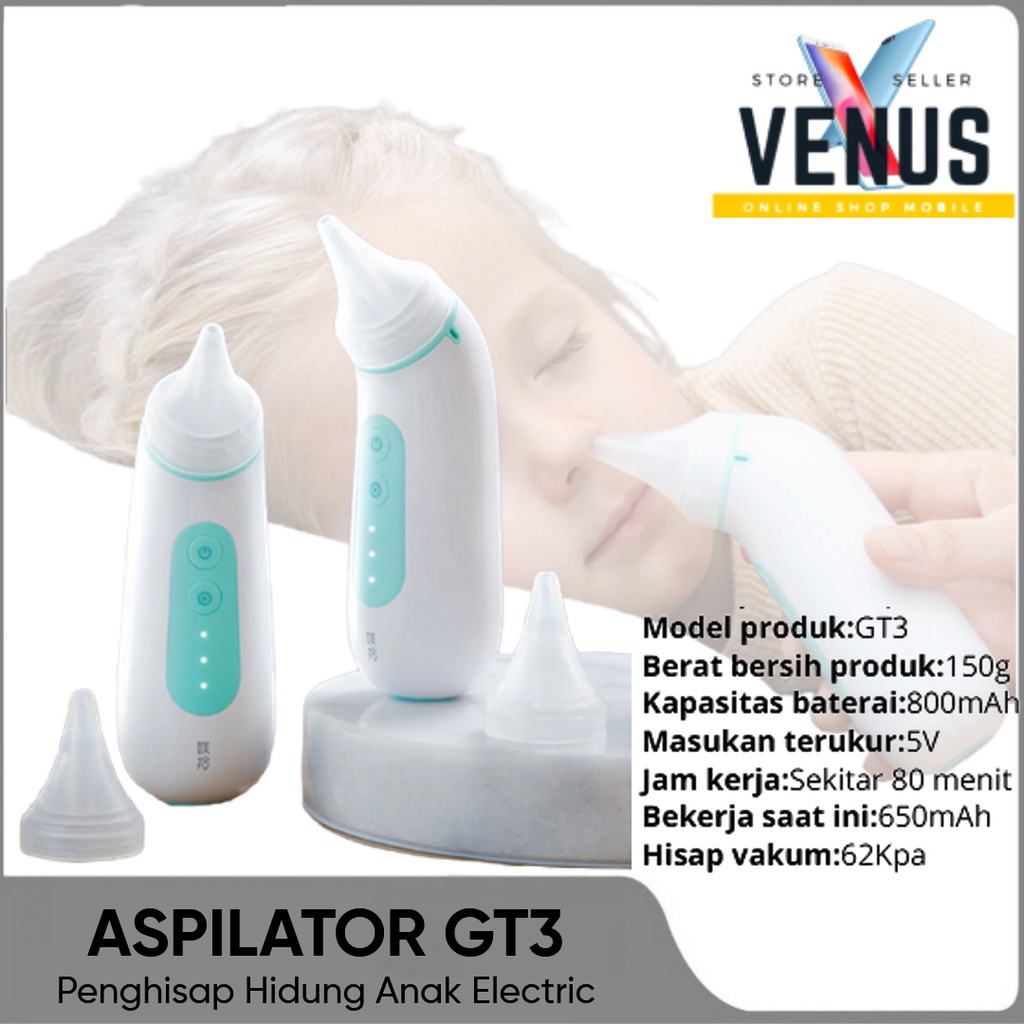 MEISHI BABY NOSE CLEANER GT3 Alat penghisap penyedot ingus bayi