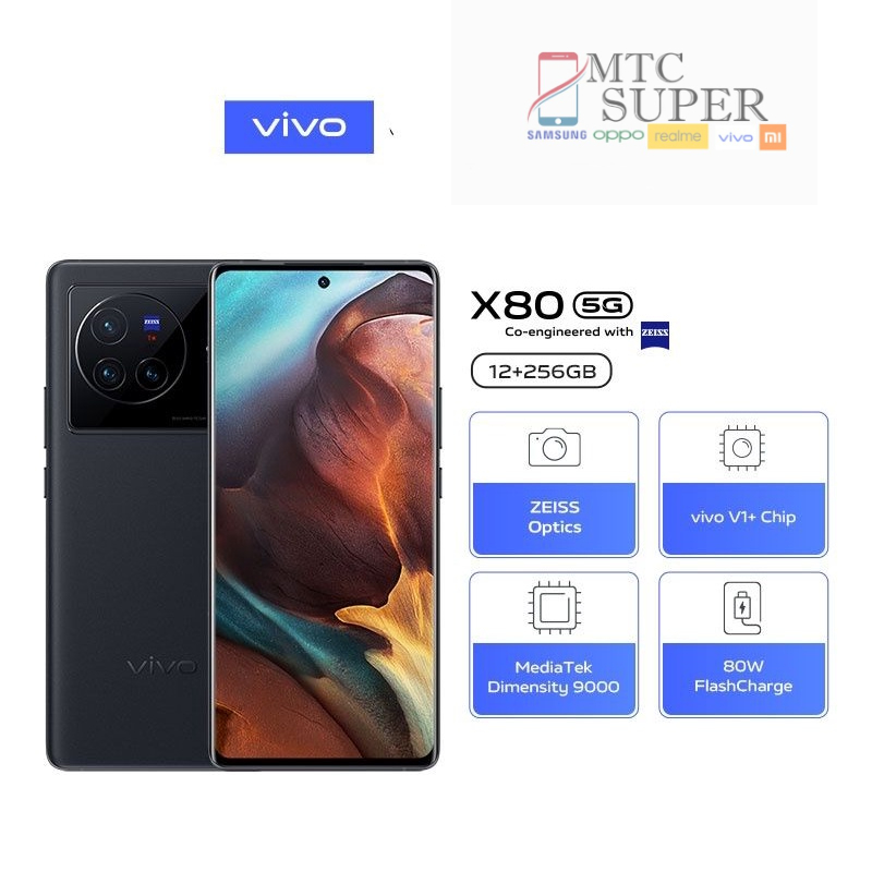 VIVO X80 5G 8/256 GARANSI VIVO INDONESIA