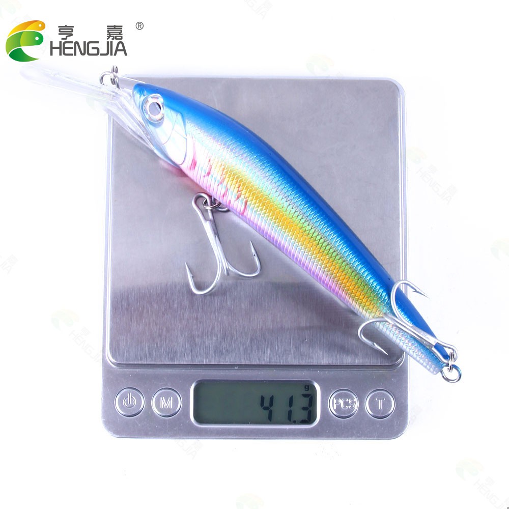 HENGJIA 1Pcs New Floating Minnow Umpan Pancing 180mm 41g Swimbait Fishing Lure Bass Wobbler Ikan Kecil Kail Memancing Kait