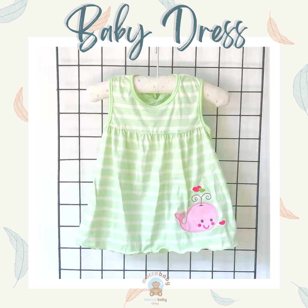 MBSS - Dress DEAR SUNNY Bayi Perempuan / Baju Bayi Cewek / Pakaian Bayi Perempuan Lucu / DS11