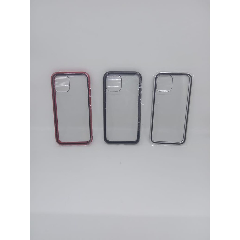 Depan belakang glass premium magnetic glass full cover 360 iphone 11 pro
