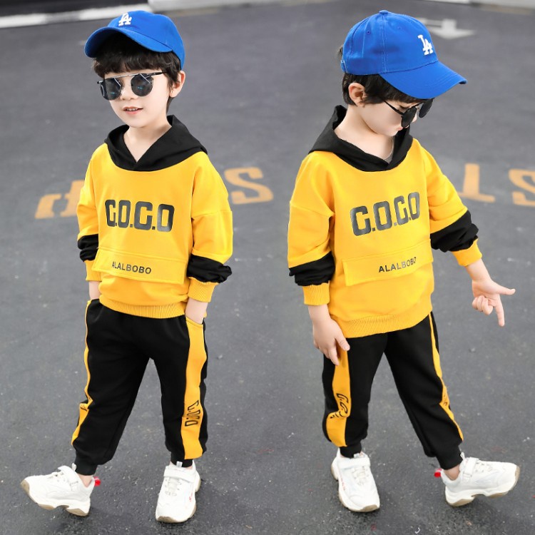 LittleAaron PASSWORD COUX HOODIE Setelan Sweater 1 - 7 Tahun Baju Anak Berkualitas