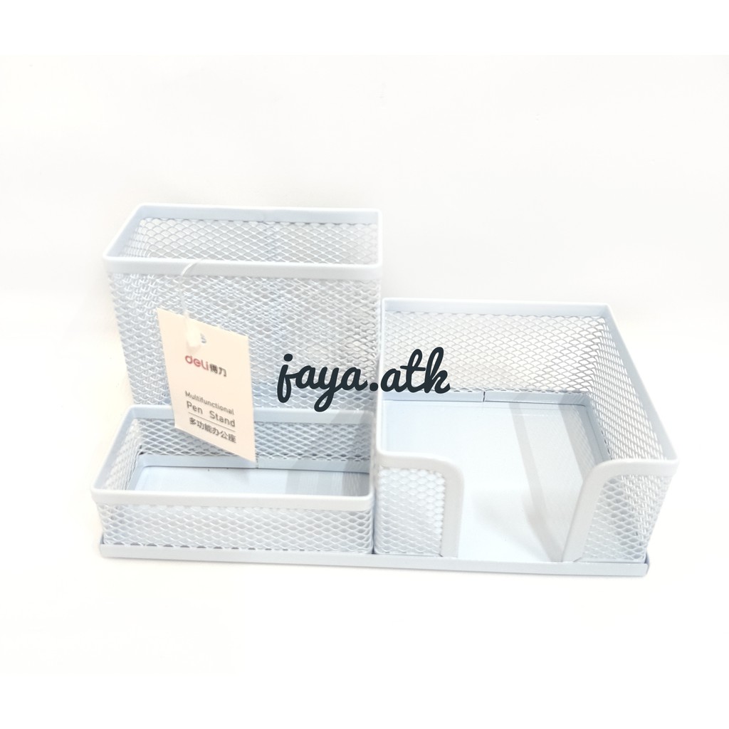 TEMPAT PULPEN ALAT TULIS DESK ORGANIZER PEN STAND PEN HOLDER MEJA WARNA WARNI PASTEL DELI 9154