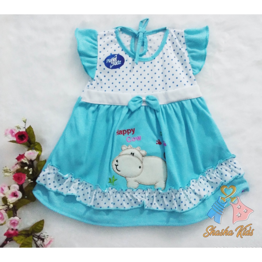 [L-09] Baju Bayi Perempuan/Setelan  Bayi Perempuan Planet Kids cantik  motif lucu  3-9 bln