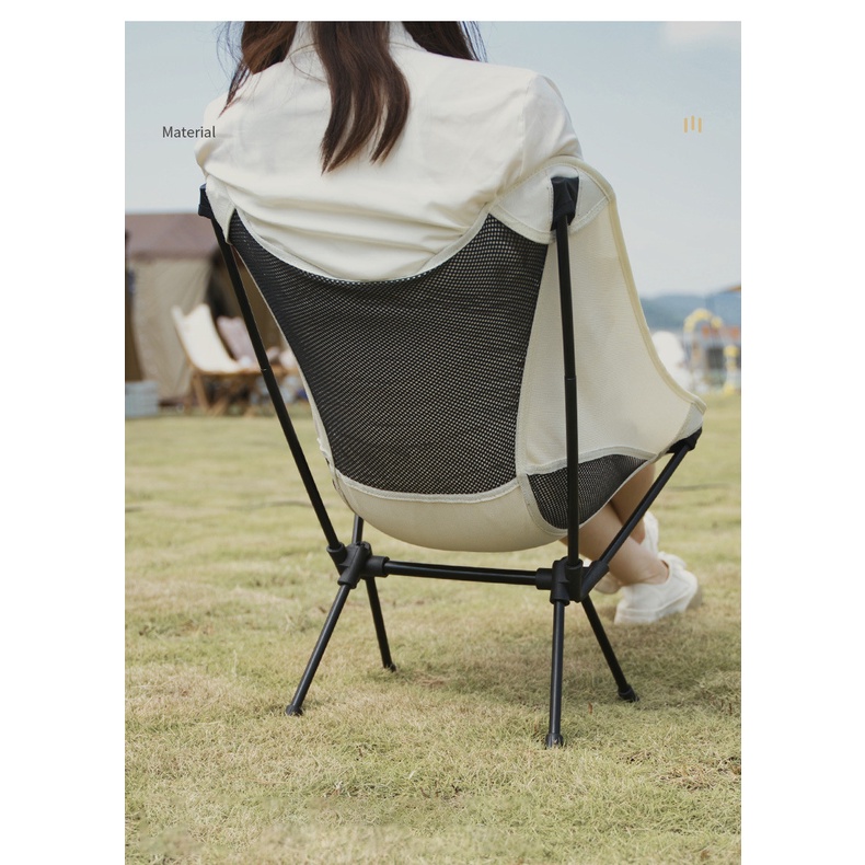 Kursi Lipat Portable Folding Chair Kursi Camping KL1