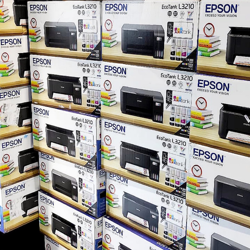 PRINTER EPSON L3210 A4 ECOTANK  PRINT SCAN COPY ALL IN ONE Pengganti L3110