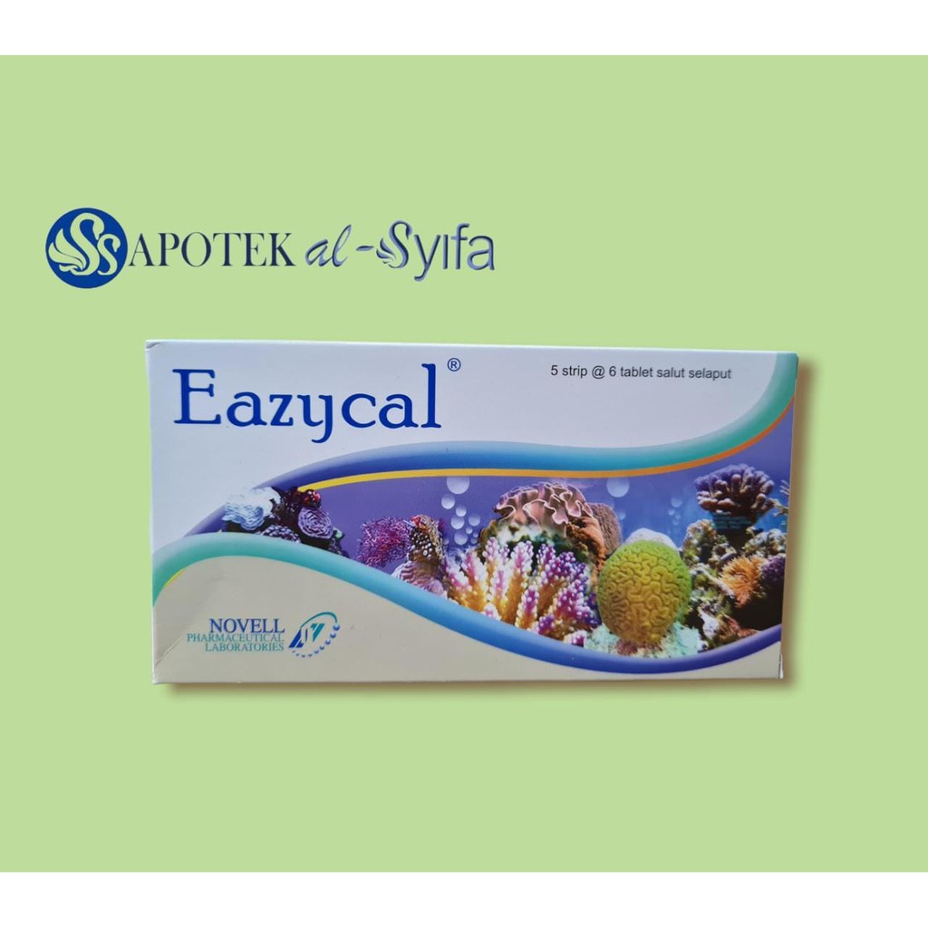 Eazycal / Eazy cal suplemen makanan dan nutrisi untuk ibu hamil dan menyusui , kebutuhan kalsium (1 