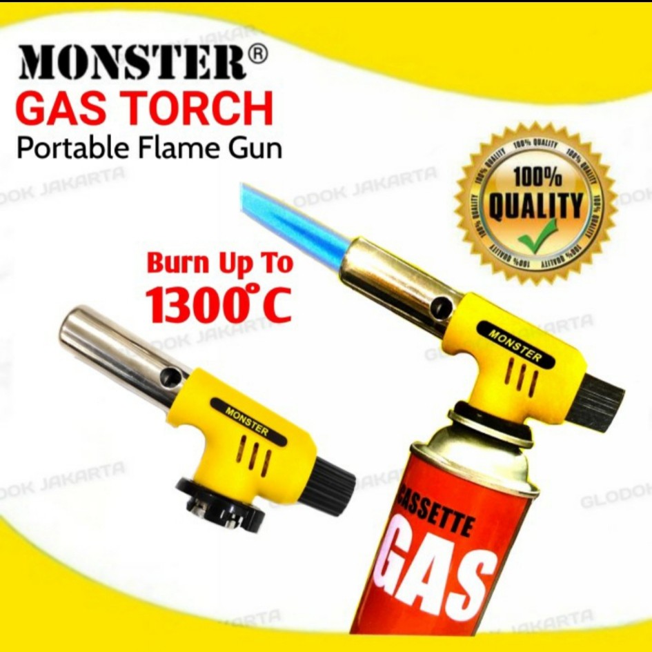 Portable Gas Torch / Flame Gun / BBQ Blow Torch / Korek 807