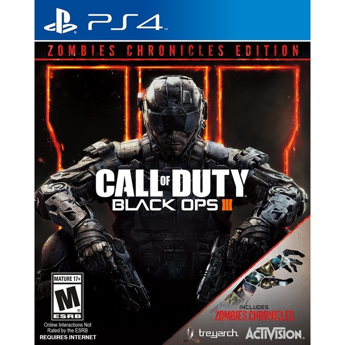 PS4 Call of Duty Black Ops III  Zombies Chronicles Edition
