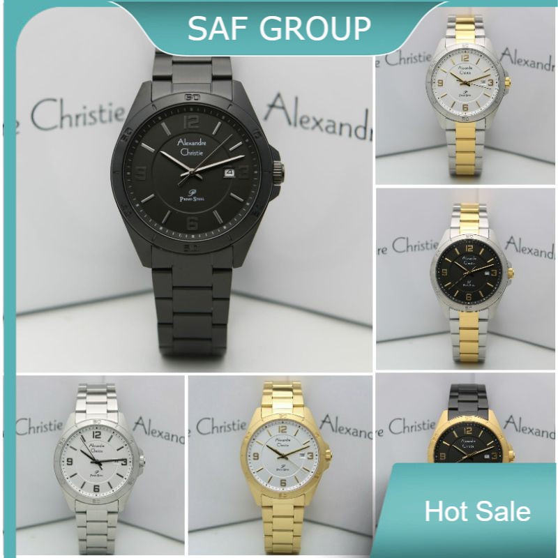 JAM TANGAN PRIA ALEXANDRE CHRISTIE AC 1016 / AC1016 ORIGINAL by plp