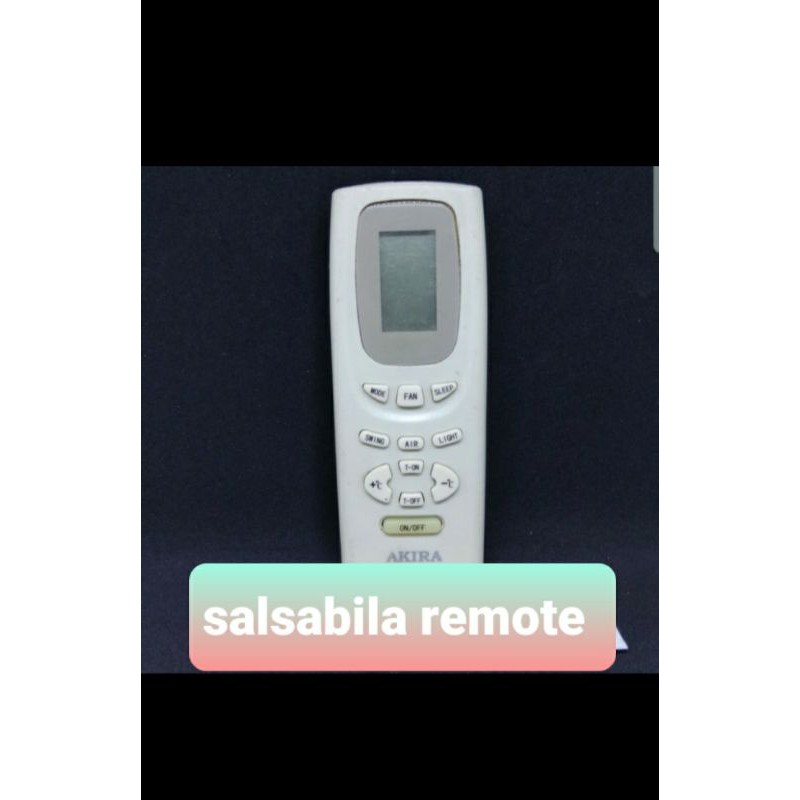 REMOTE AC AKIRA Y512F ORIGINAL ASLI