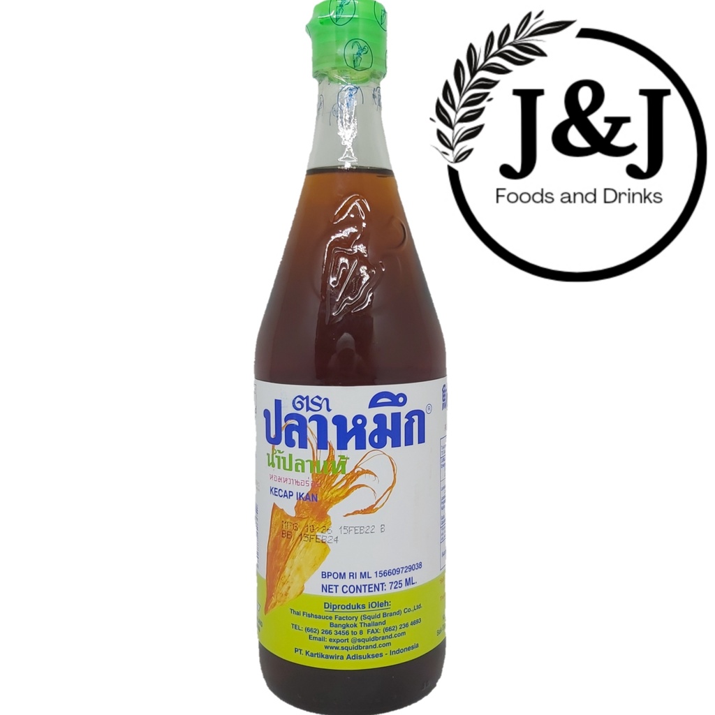 

Squid Brand Fish Sauce / Kecap Ikan 725ML
