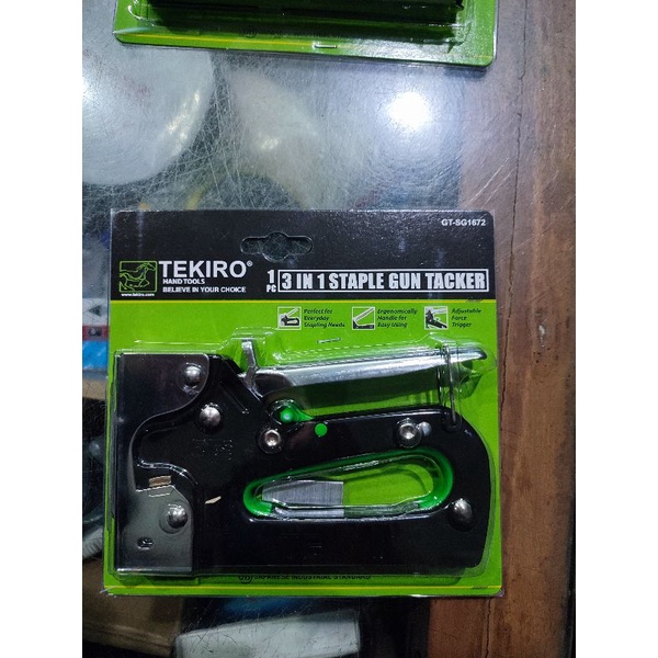 tekiro SG1672 staples gun tacker 3 in 1 6-14mm staples tembak SG 1672