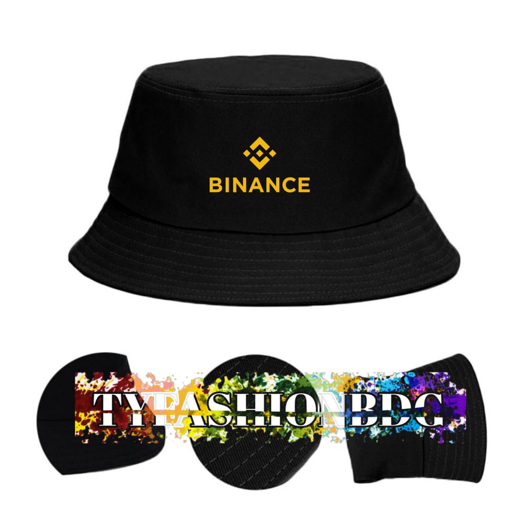 TOPI BUCKET HAT BINANCE - TY FASHION