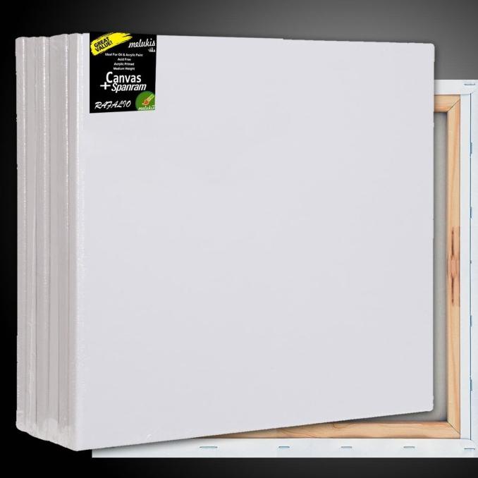 

[COD] Kanvas Lukis 100x100 cm Premium Canvas + Spanram 100 x 100 TERBATAS Kode 632