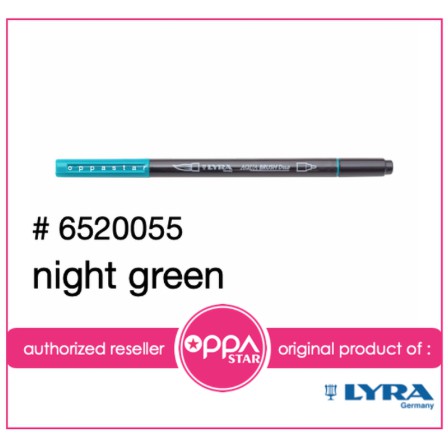 

Lyra Aqua Brush Duo Pen Night Green # 6520055