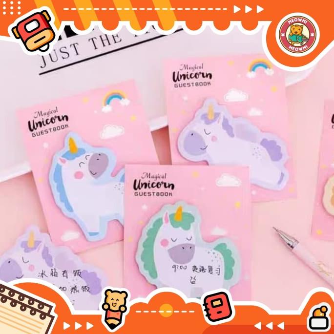 

Ready stock] Sticky Notes Unicorn MB0068